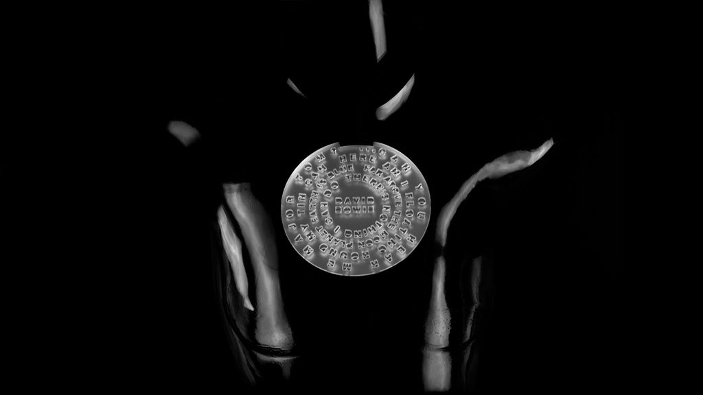 SPACE ODDITY CD NECKLACE