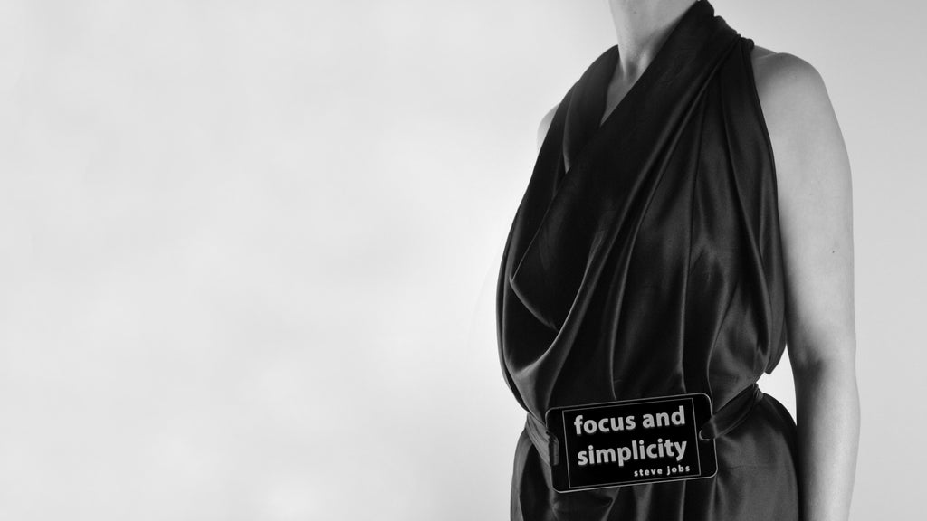 focus and simplicity...sash